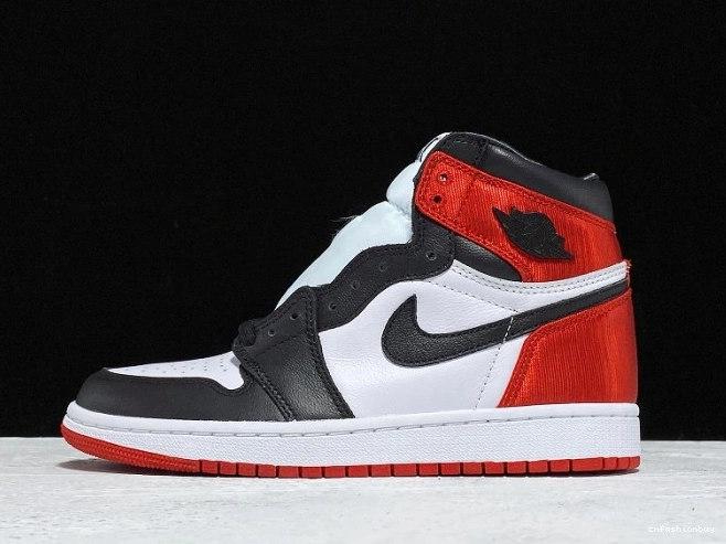 1 CD0461-016 High Black Toe Jordan Satin Retro Air 1213